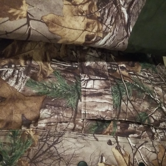Real tree forest camoflage tech parka - Picture 6 of 7